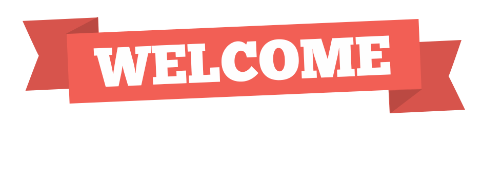 Welcome banner